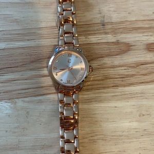 Charming Charlie rose gold watch